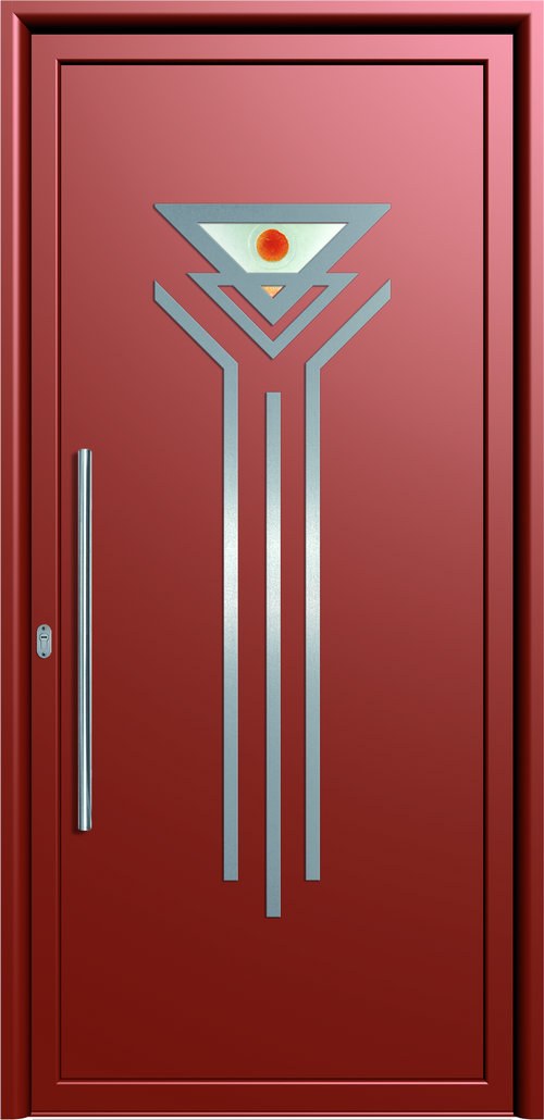 Ușă de exterior modelul INOX-183