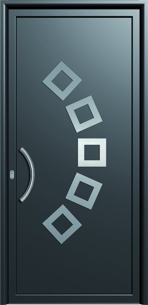 Ușă de exterior modelul INOX-190