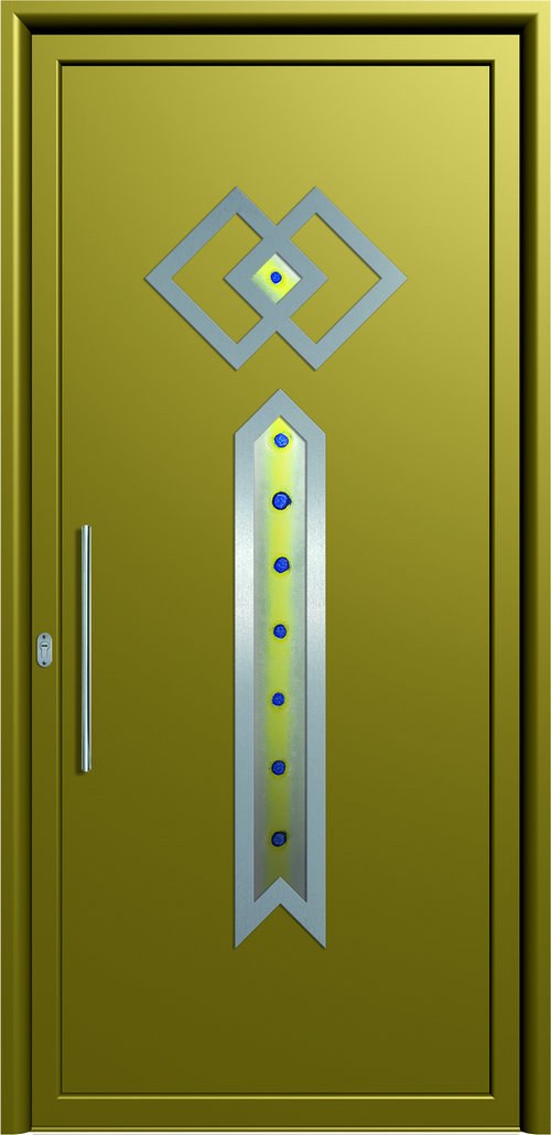 Ușă de exterior modelul INOX-242