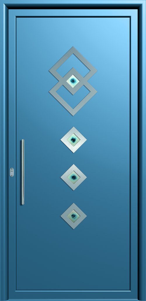 Ușă de exterior modelul INOX-252