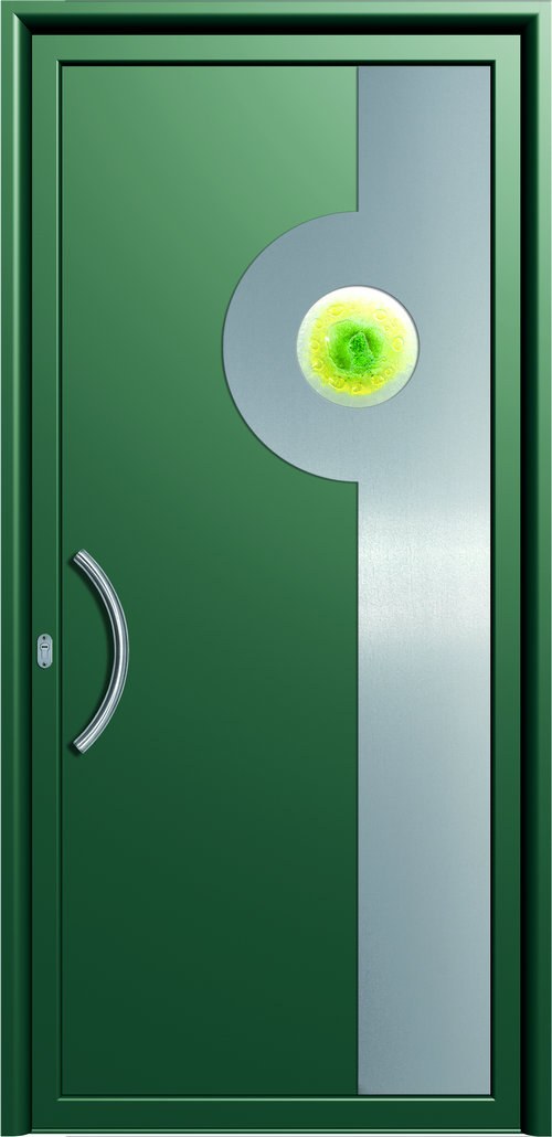 Ușă de exterior modelul INOX-302