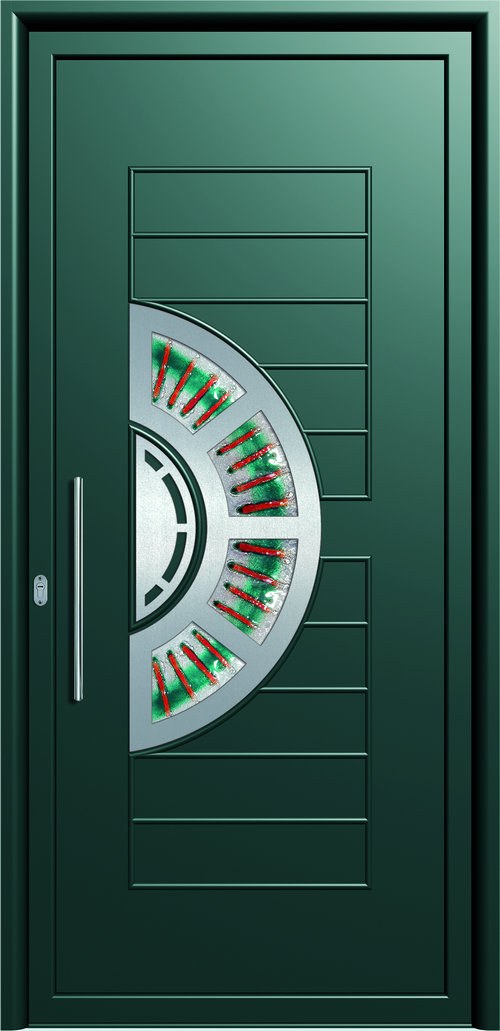 Ușă de exterior modelul INOX-362