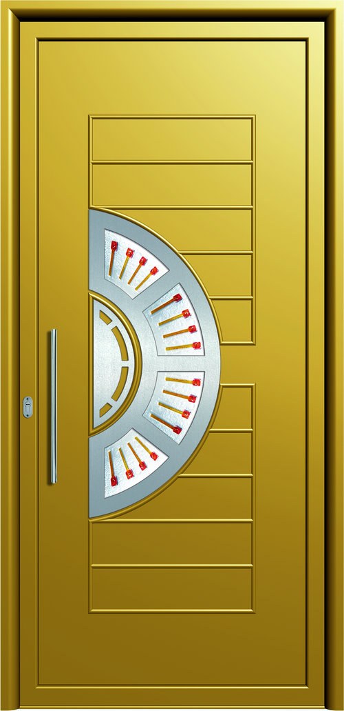 Ușă de exterior modelul INOX-364