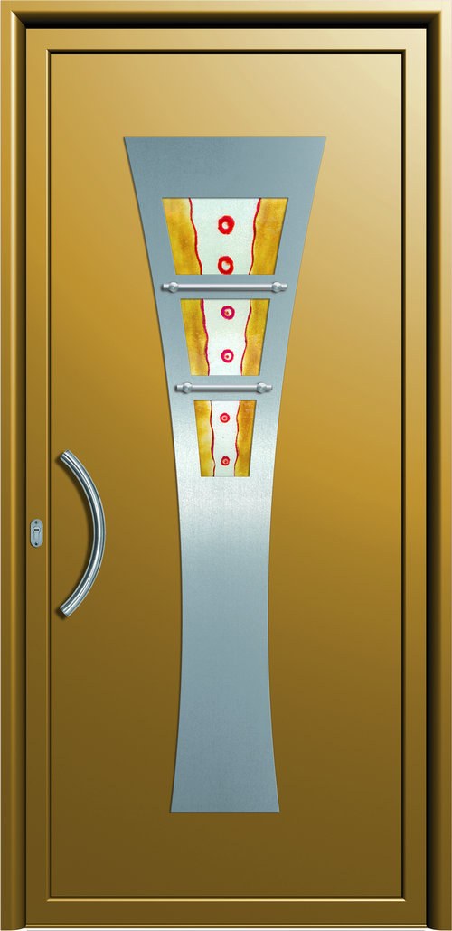 Ușă de exterior modelul INOX-371