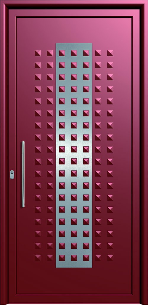 Ușă de exterior modelul INOX-390